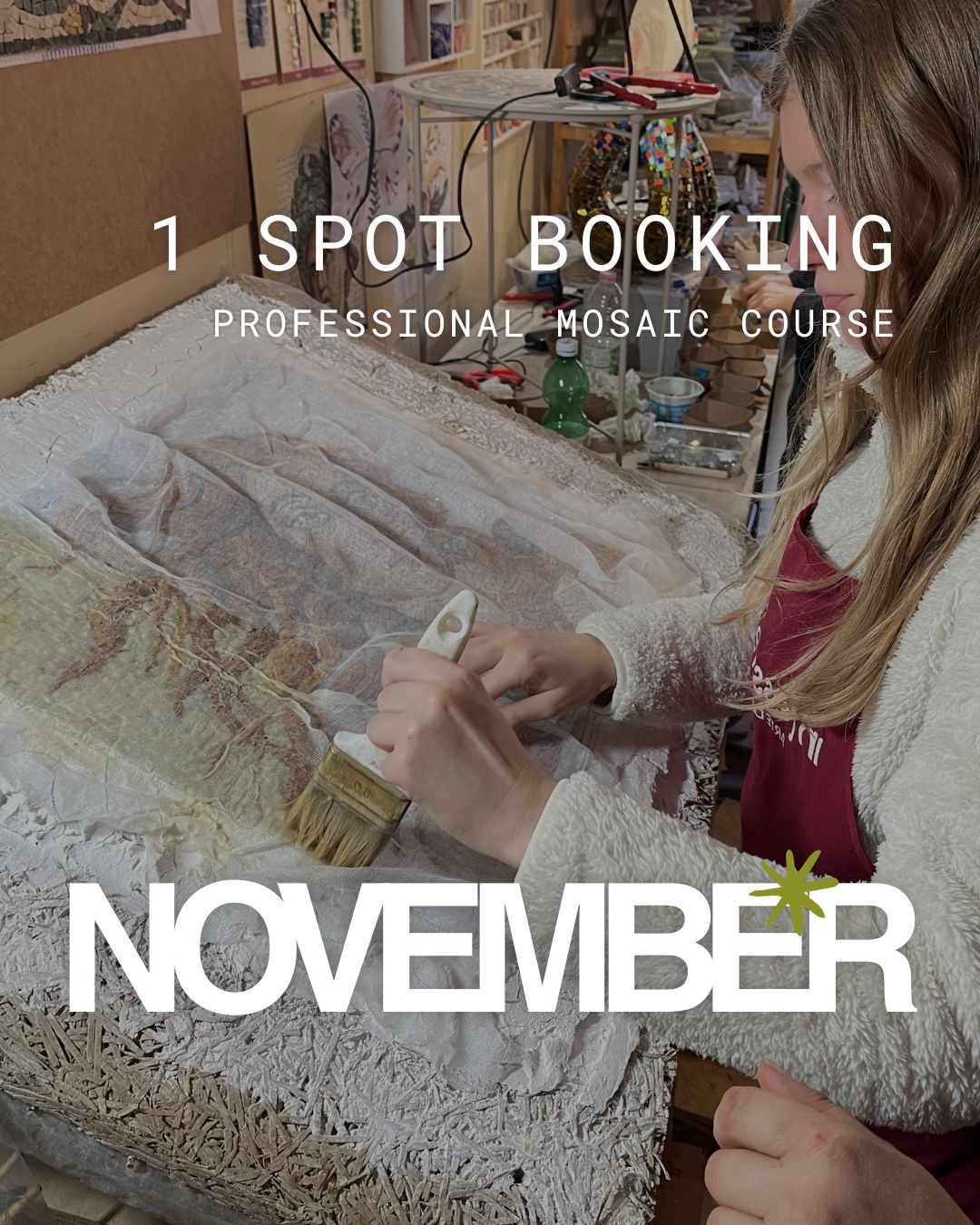 Prenotazione CORSO PROFESSIONALE DI MOSAICO