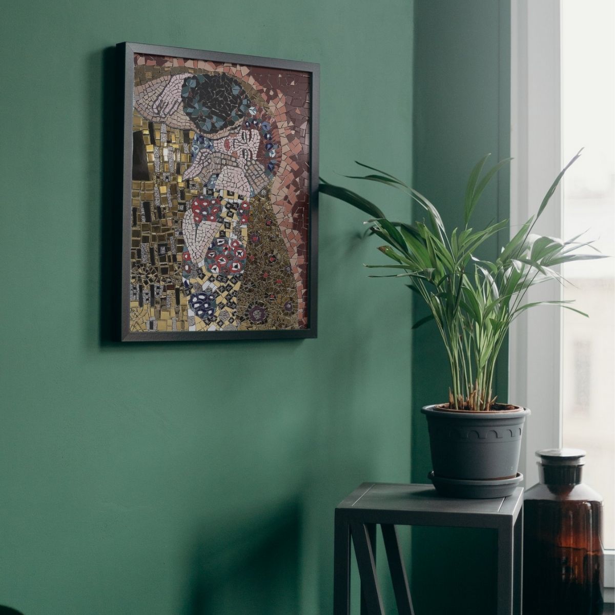 Mosaic Kit THE KISS BY KLIMT (ceramics - trencadis - direct)