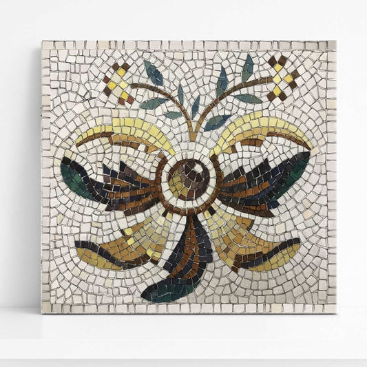 Kit mosaico FLOR ANTIGUA (mármol - técnica directa)