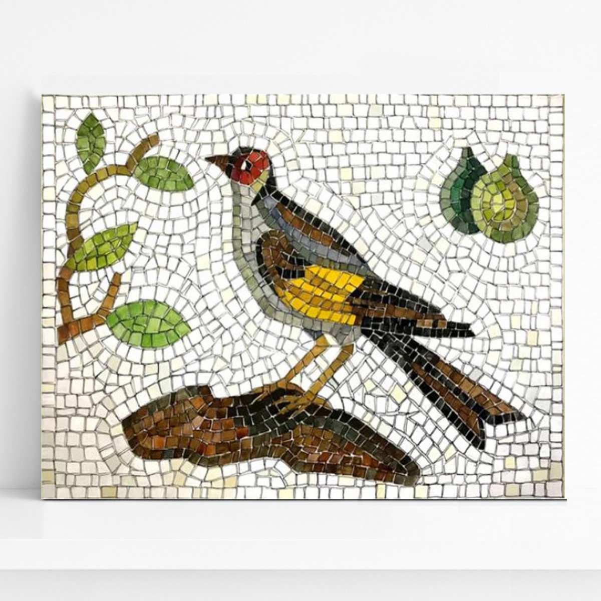 MOSAICO CON CARTA E ALTRI MATERIALI - Foto 9