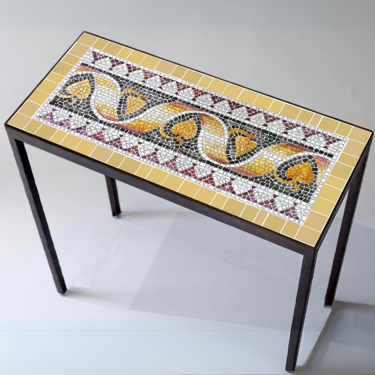 Diy Mosaic Tile Table Top Pin By Lara Ward On Mosaic Art | Mosaic