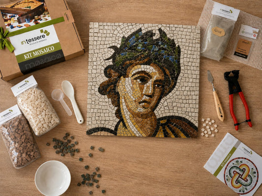Kit de mosaico OTOÑO TARDÍO (mármol - técnica directa)