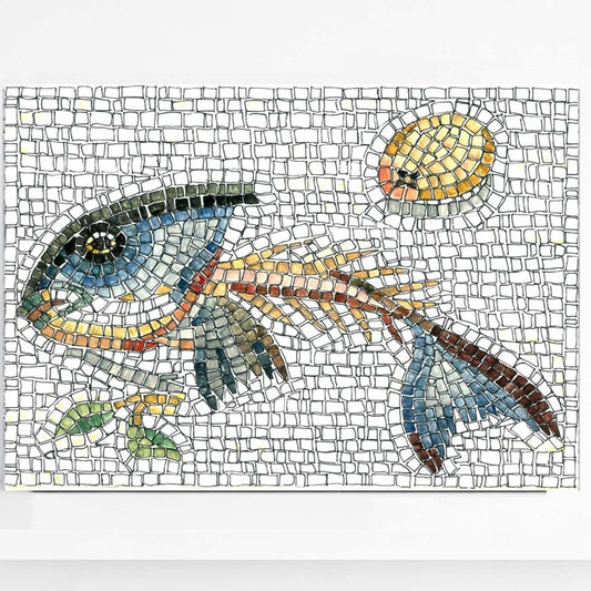 Kit mosaico ASAROTON PEZ (mármol - técnica directa)