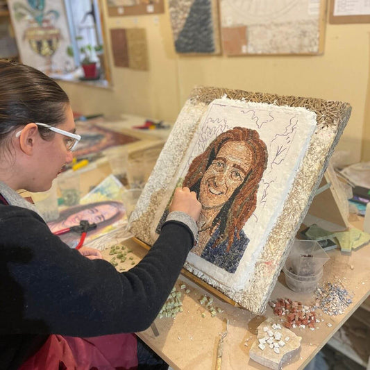 Advanced Mosaic Portraiture Course – 10 days (70 hours)