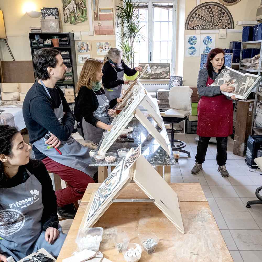 lezioni di mosaico bizantino