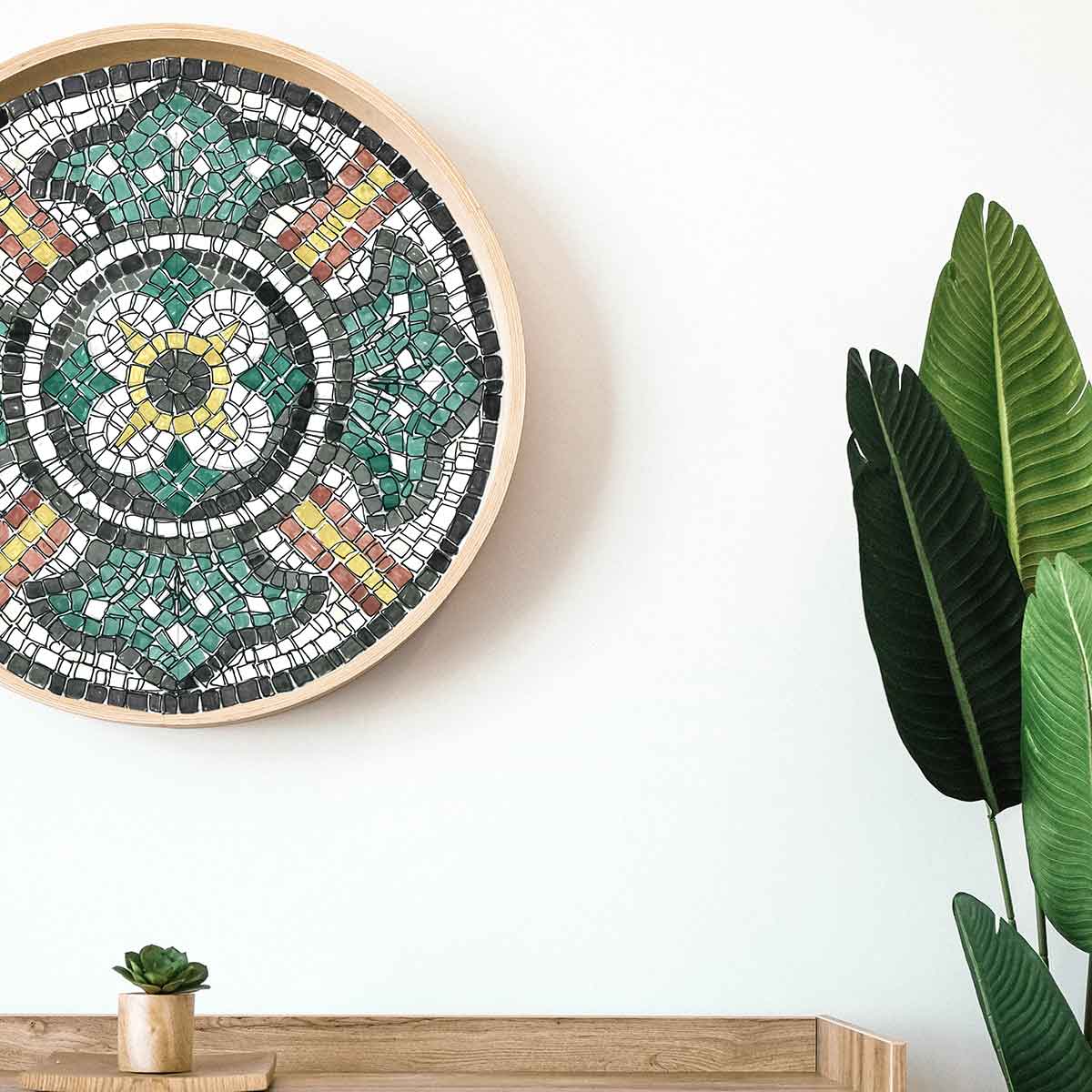 Kit mosaico rotodno fiore gigliato