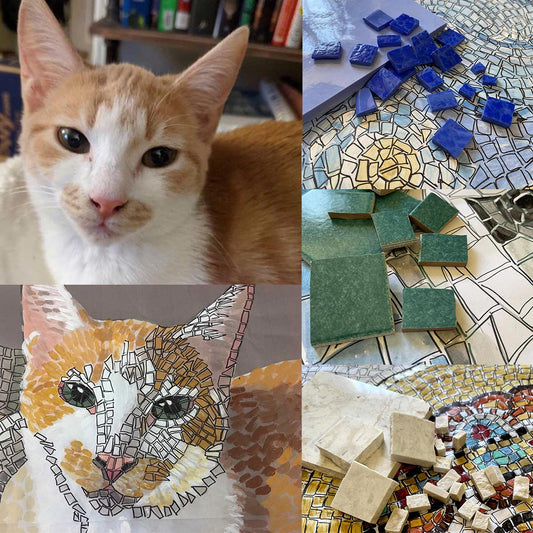 Kit mosaico DIY con la imagen de tu gato