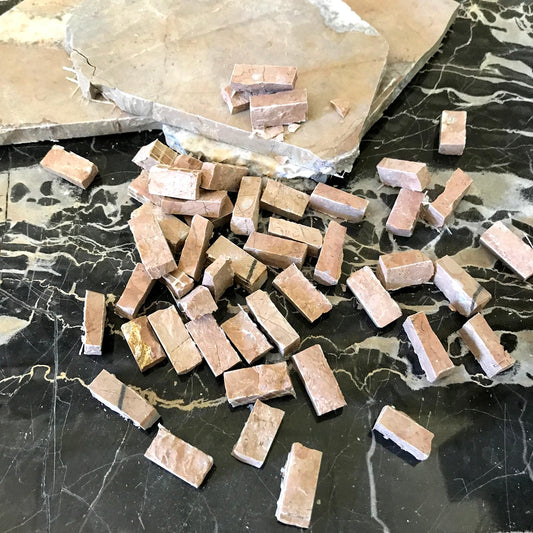 Marbre noisette fleury marron clair (cod. 28)