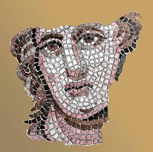 MOSAIC FRAGMENT mosaic kit (marble - direct technique)