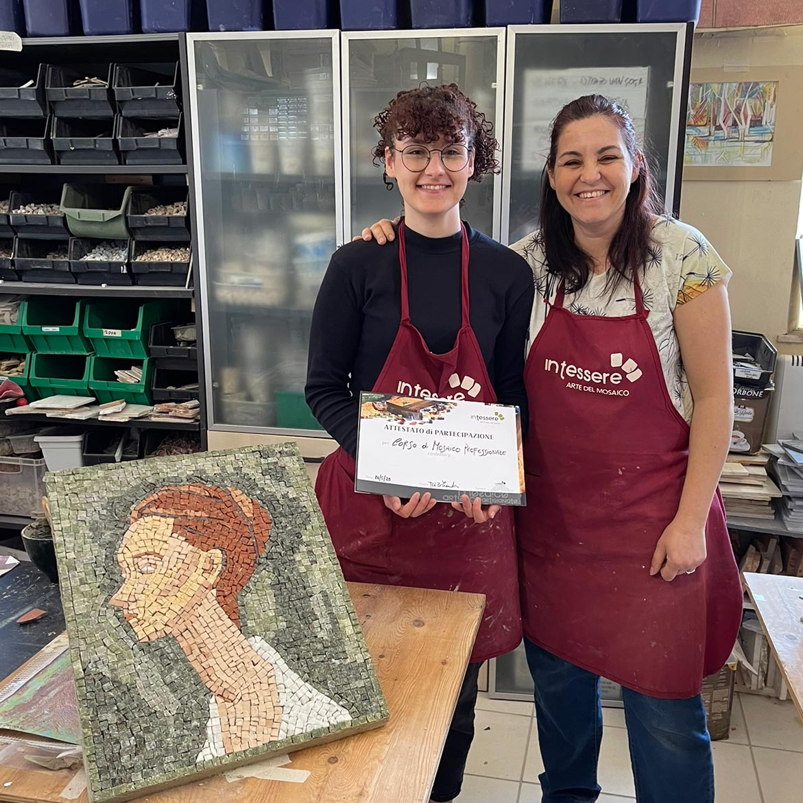 PROFESSIONAL MOSAIC COURSE IN ITALY