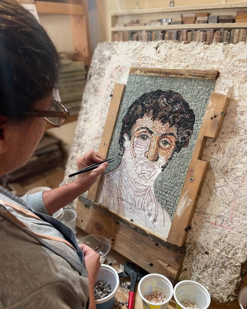 Group Ravenna Mosaic Technique Course – 5 days