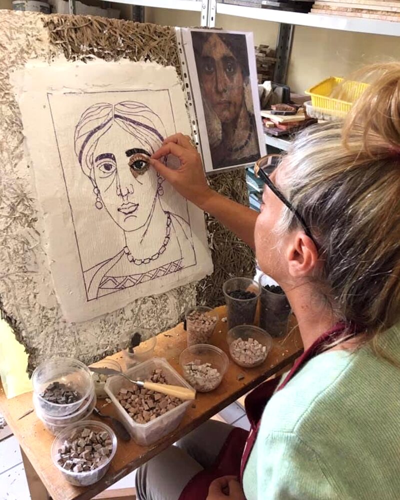 Group Ravenna Mosaic Technique Course – 5 days