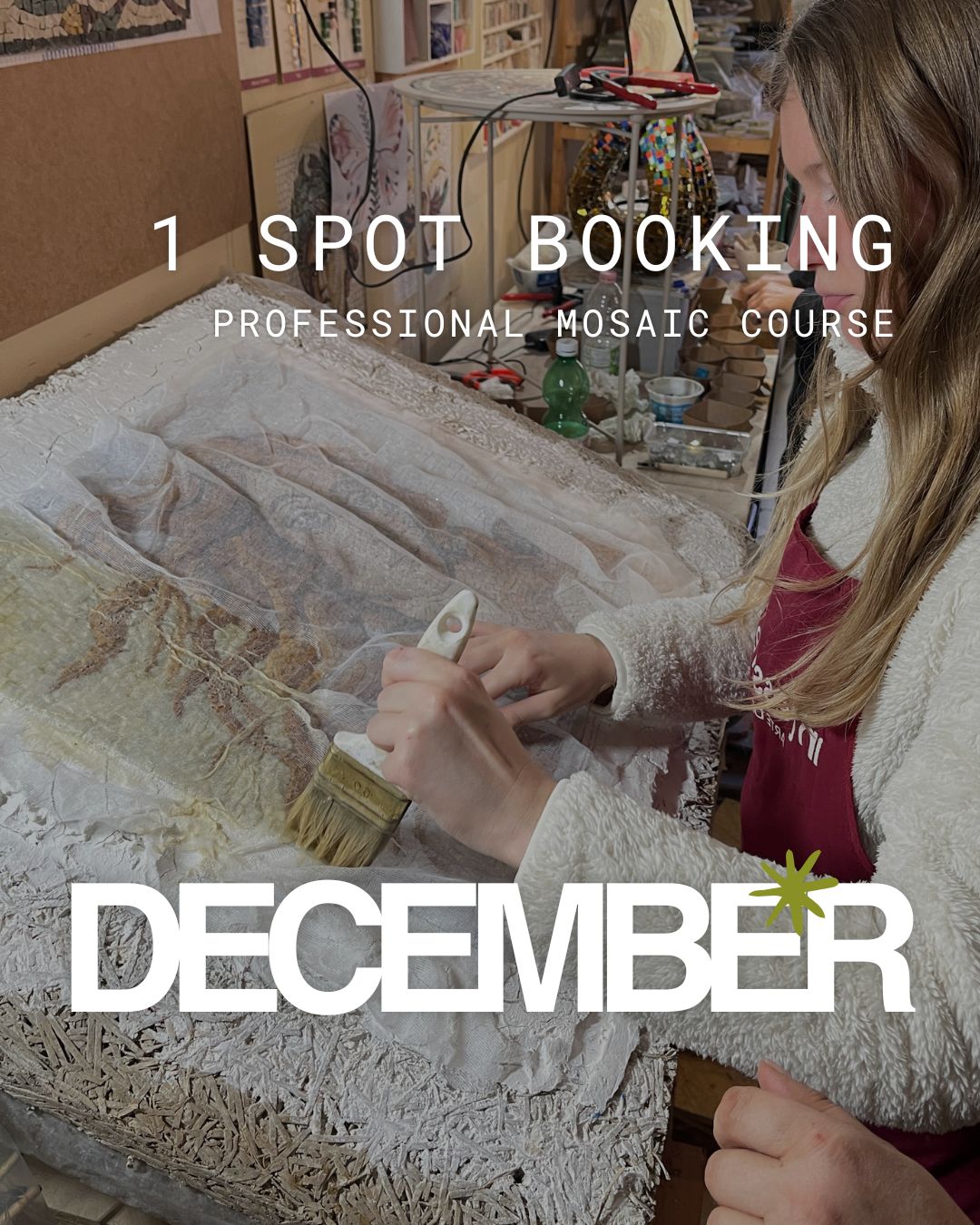 Prenotazione CORSO PROFESSIONALE DI MOSAICO