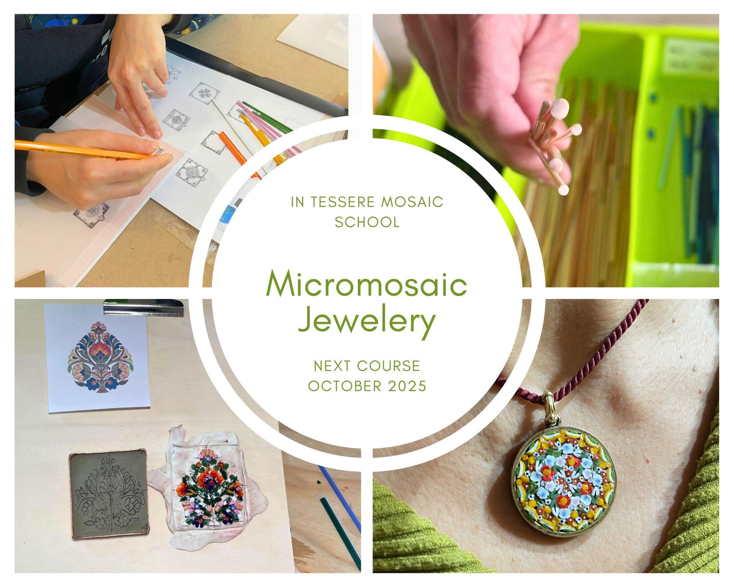 Group Course MICROMOSAIC JEWELS (3 days)