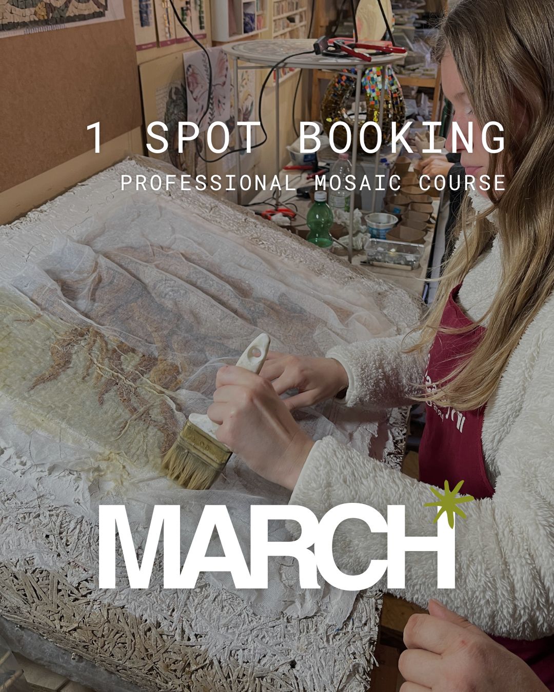 Prenotazione CORSO PROFESSIONALE DI MOSAICO