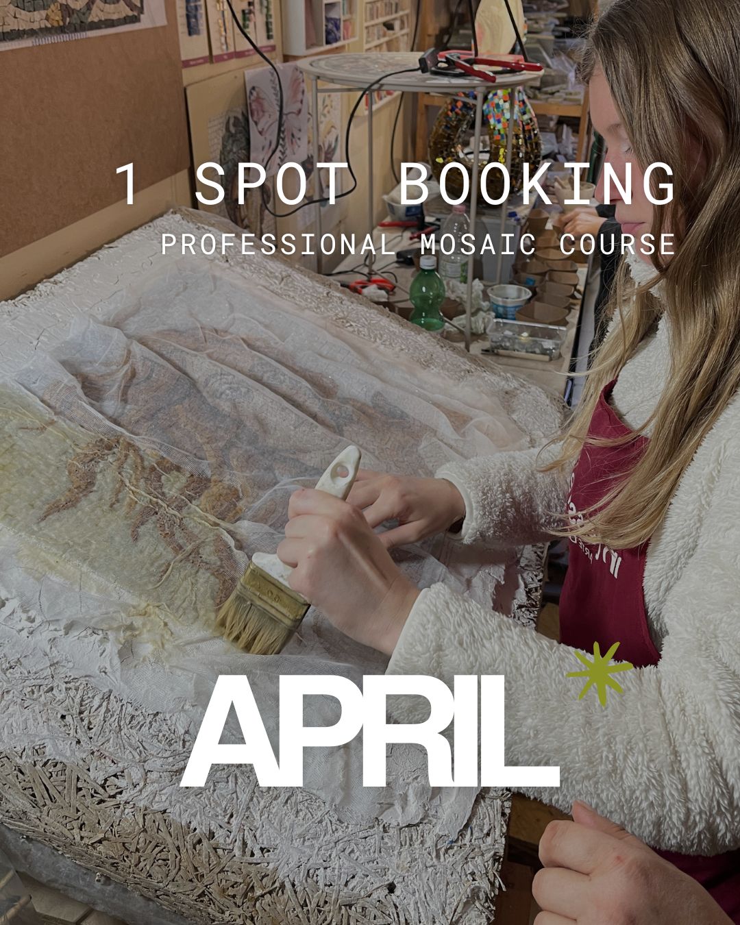 Prenotazione CORSO PROFESSIONALE DI MOSAICO