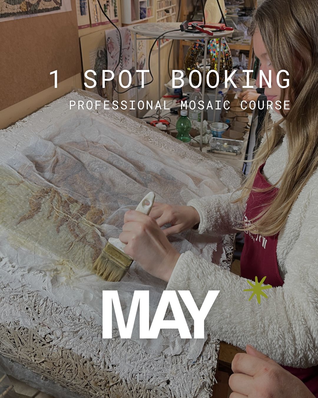 Prenotazione CORSO PROFESSIONALE DI MOSAICO