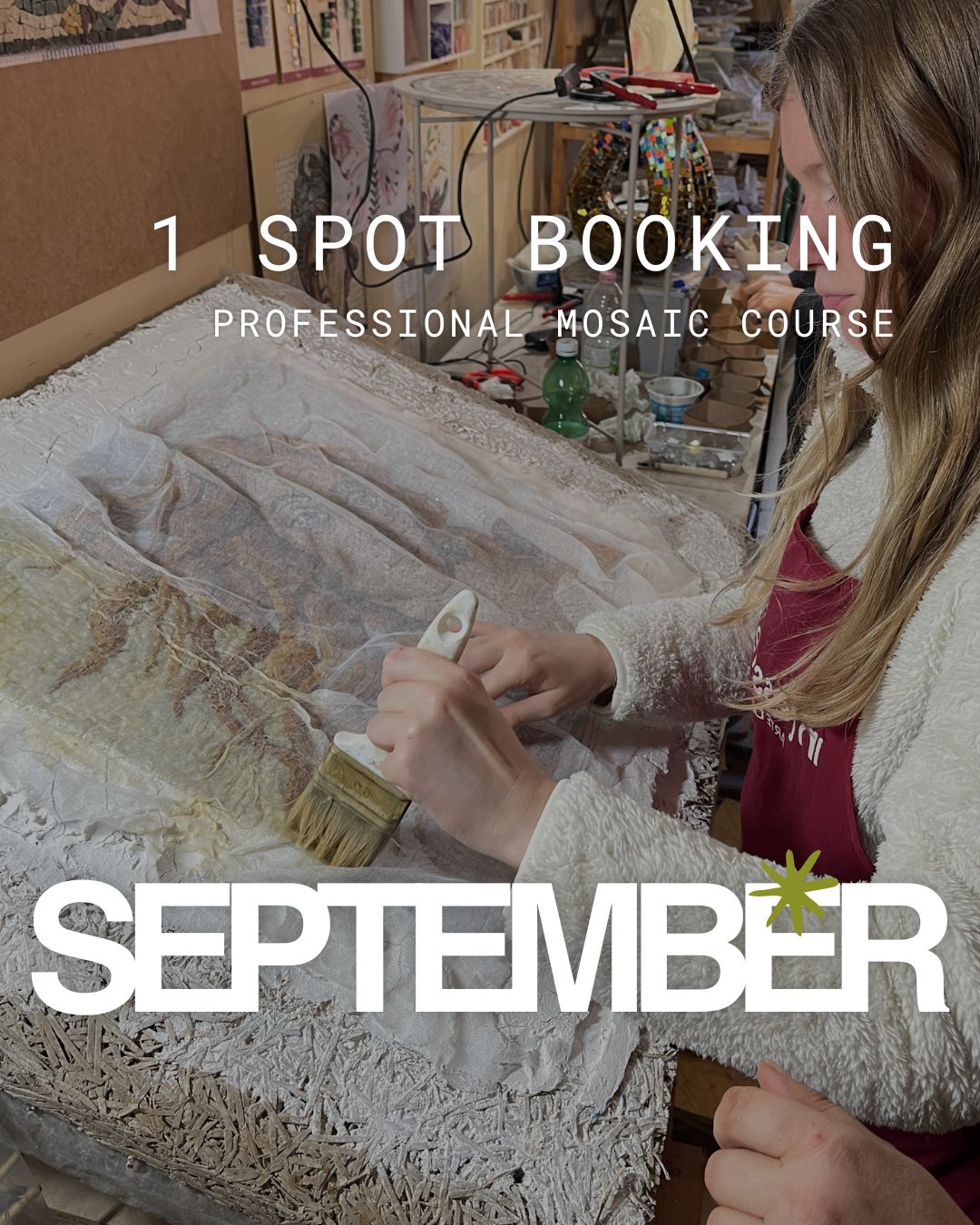 Prenotazione CORSO PROFESSIONALE DI MOSAICO