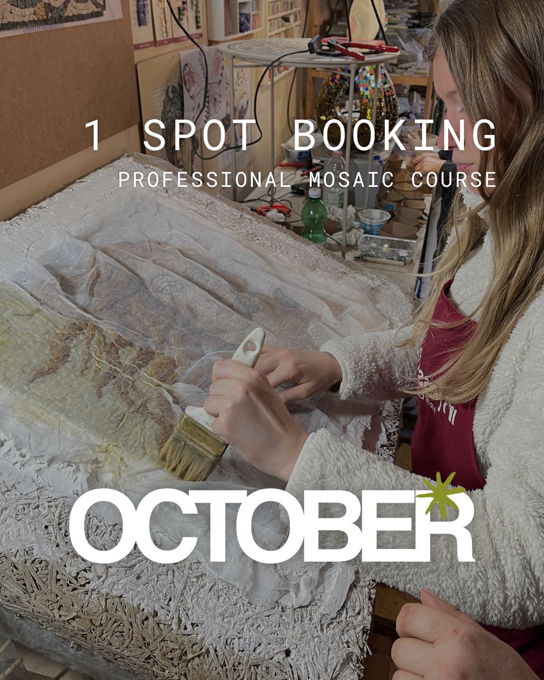 Prenotazione CORSO PROFESSIONALE DI MOSAICO