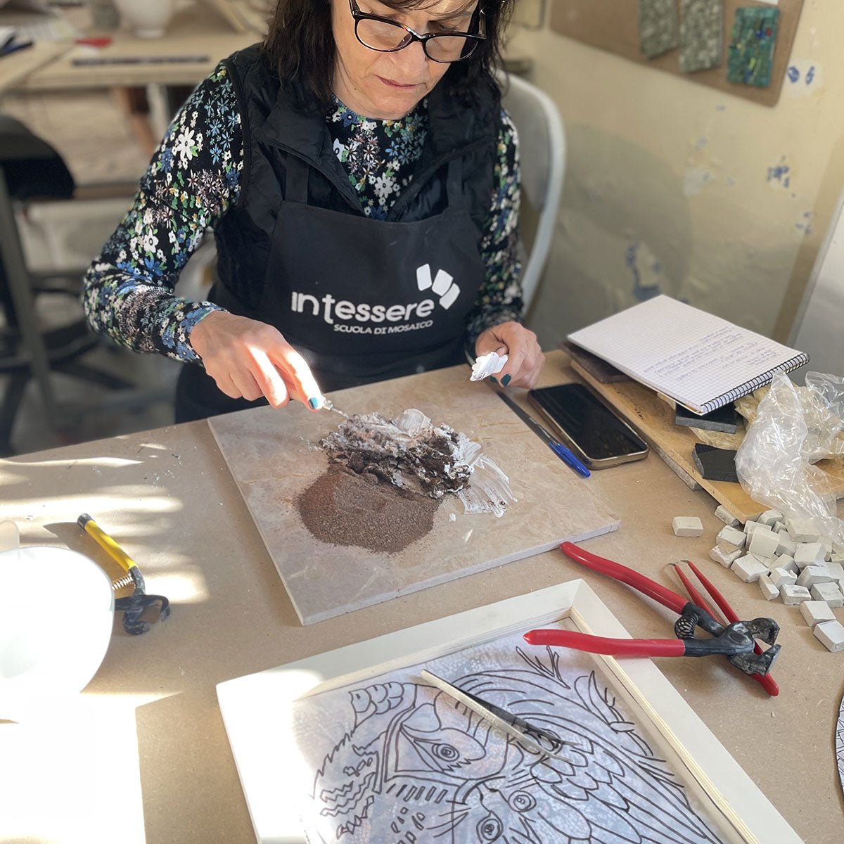 Roman Micromosaic Group Course