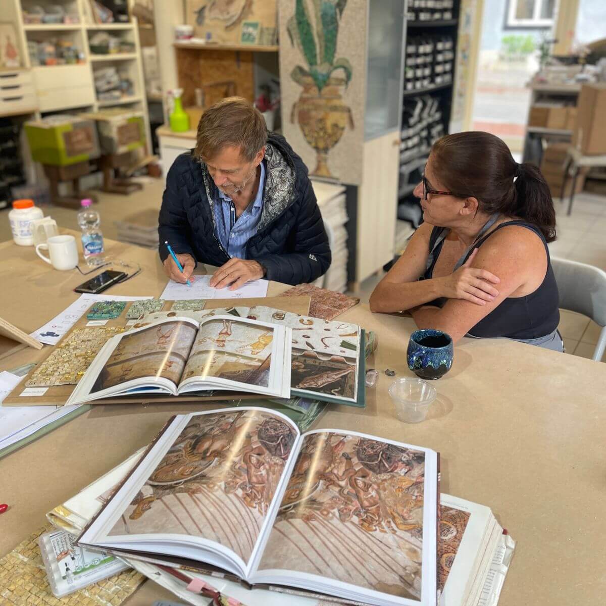 Professional Individual Mosaic Course in Italy (Umbria)