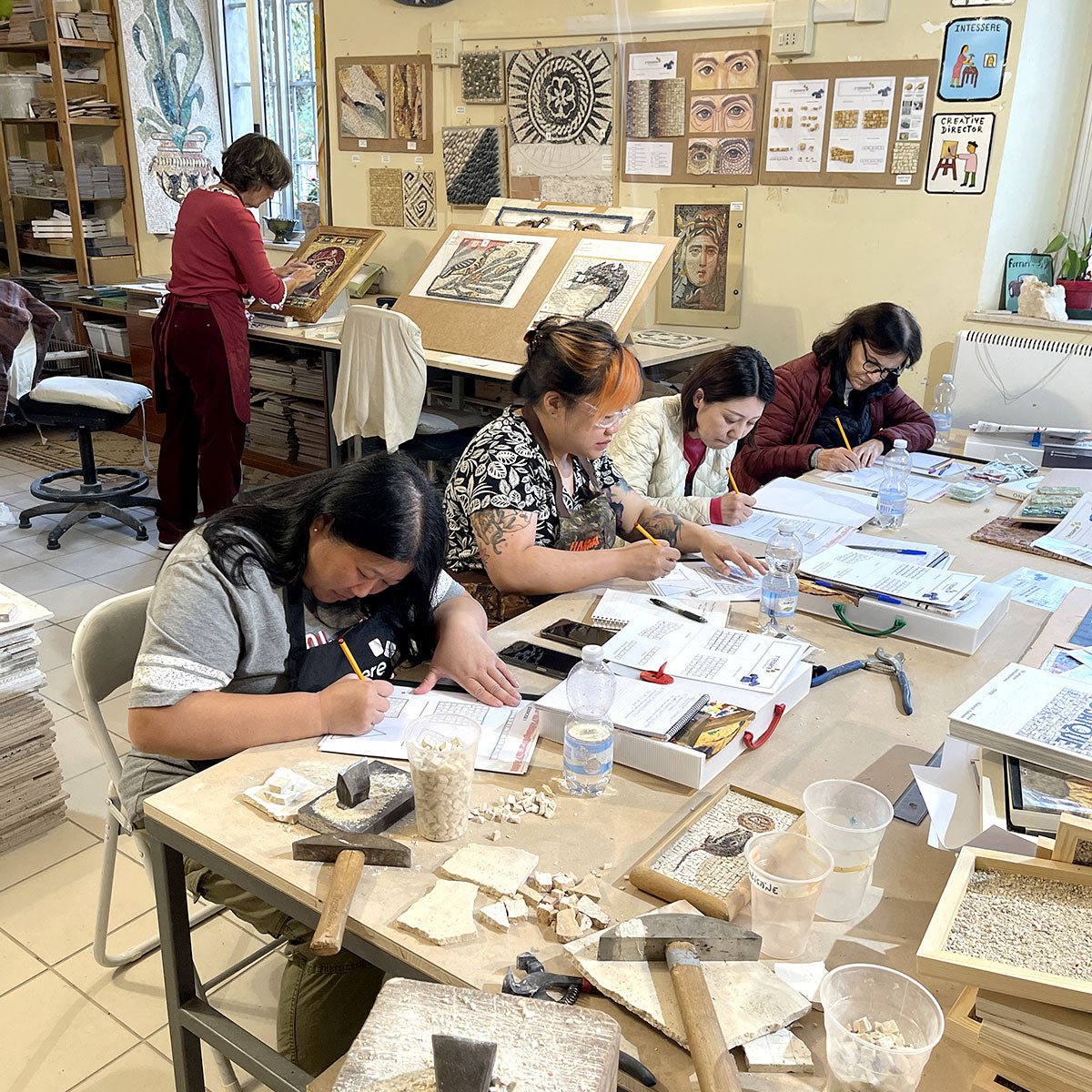 Roman Micromosaic Group Course