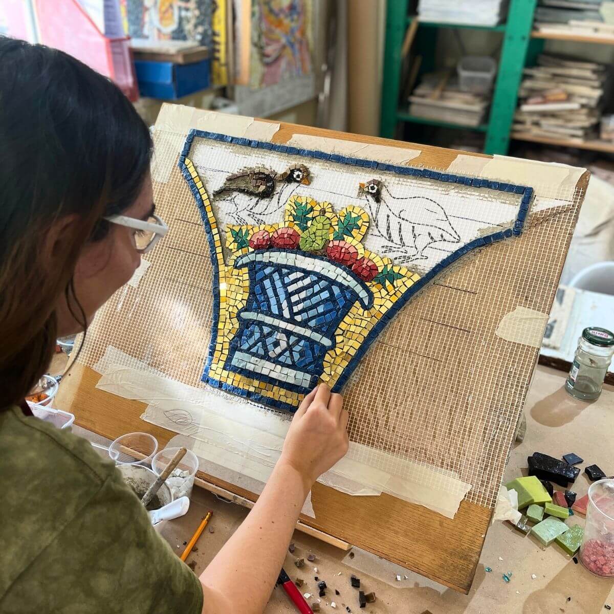 Basic Byzantine Mosaic Course – 3 days (21 hours)