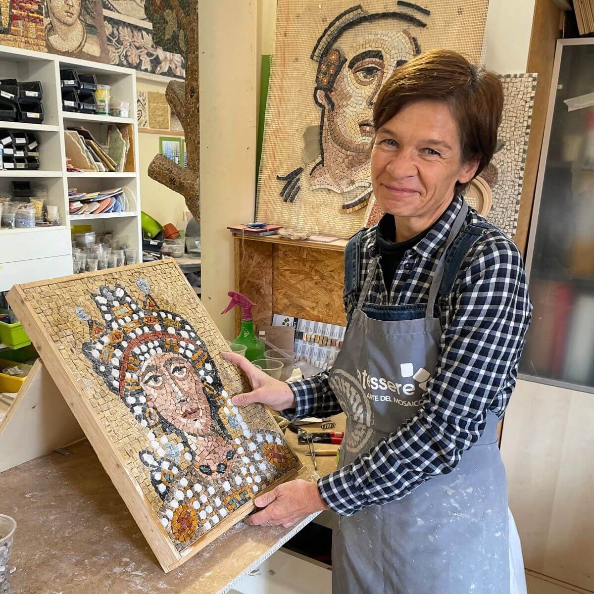 Advanced Byzantine Mosaic Course – 10 days (70 hours)