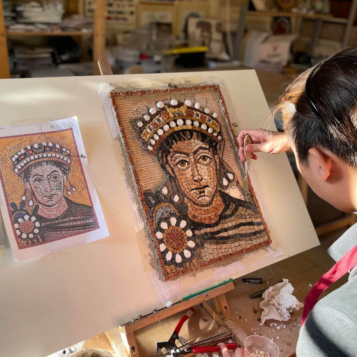 Basic Byzantine Mosaic Course – 3 days (21 hours)