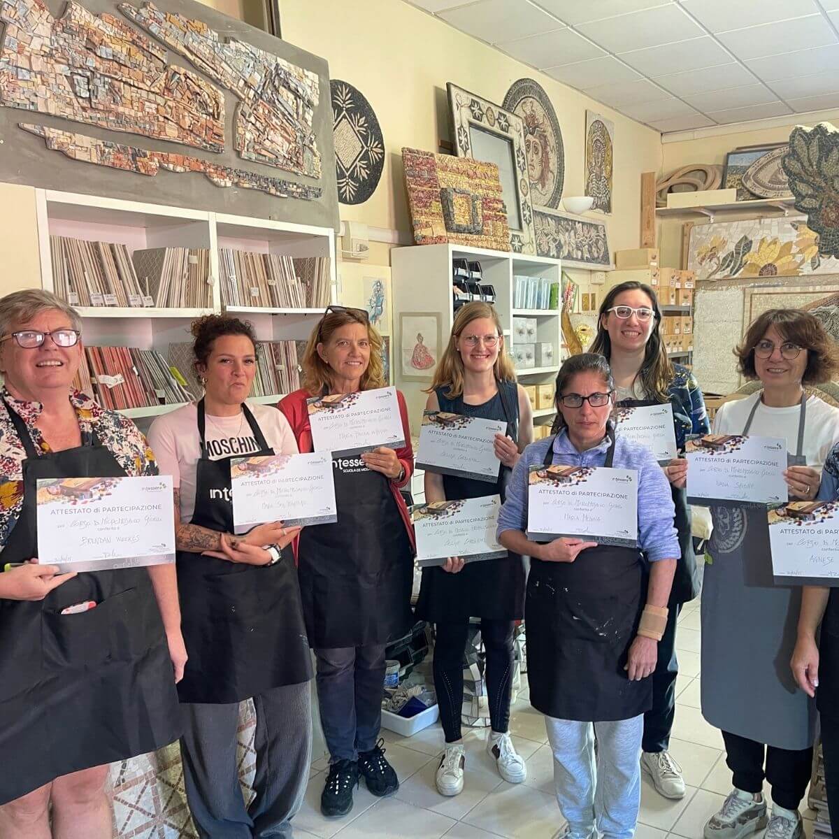 Group Course MICROMOSAIC JEWELS (3 days)