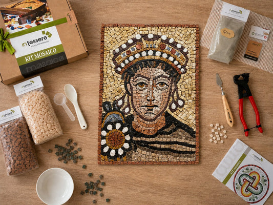 Kit mosaico Giustiniano (marmo - tecnica diretta)