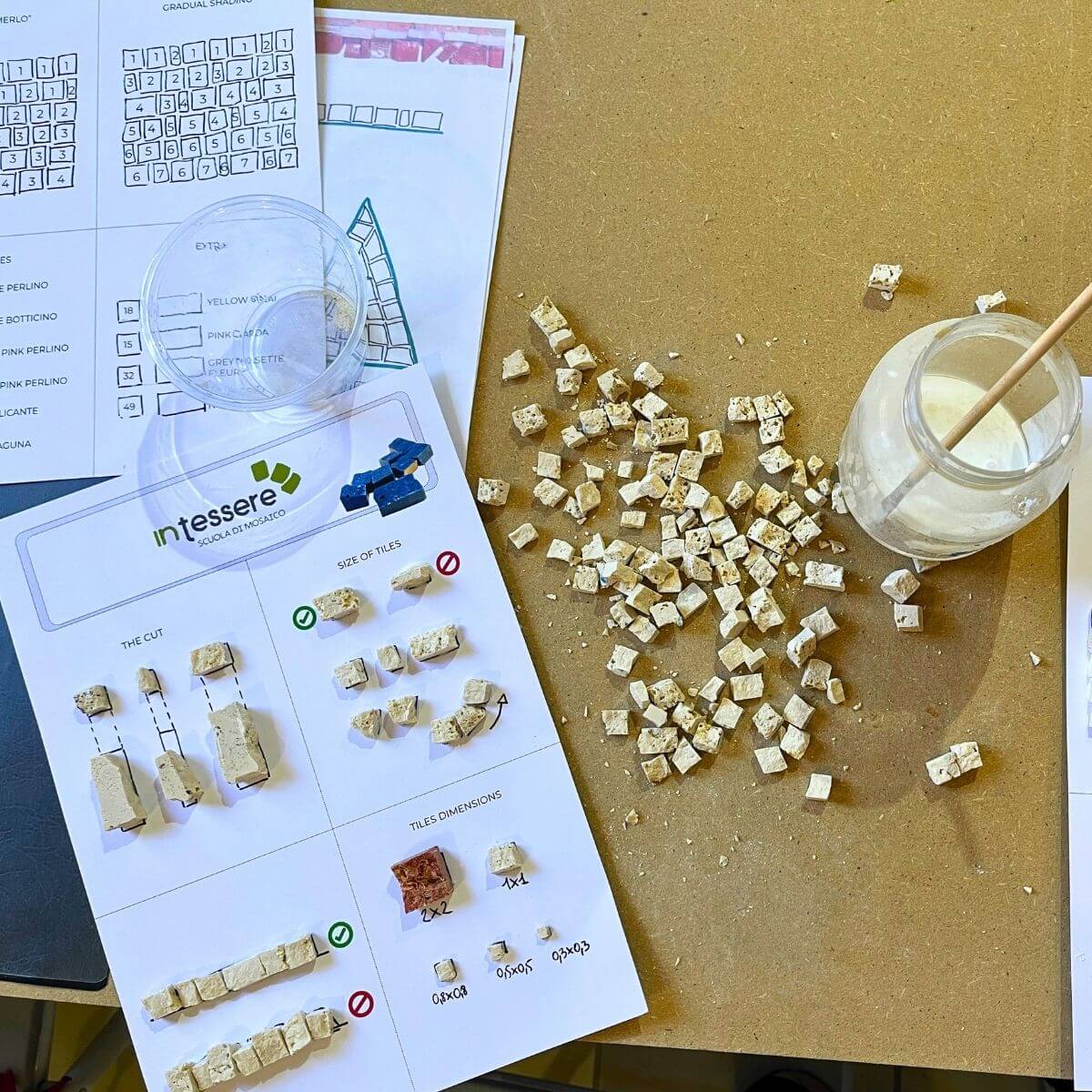 Corso base di Mosaico – REGOLE COMPOSITIVE – 2 giorni (14 ore)