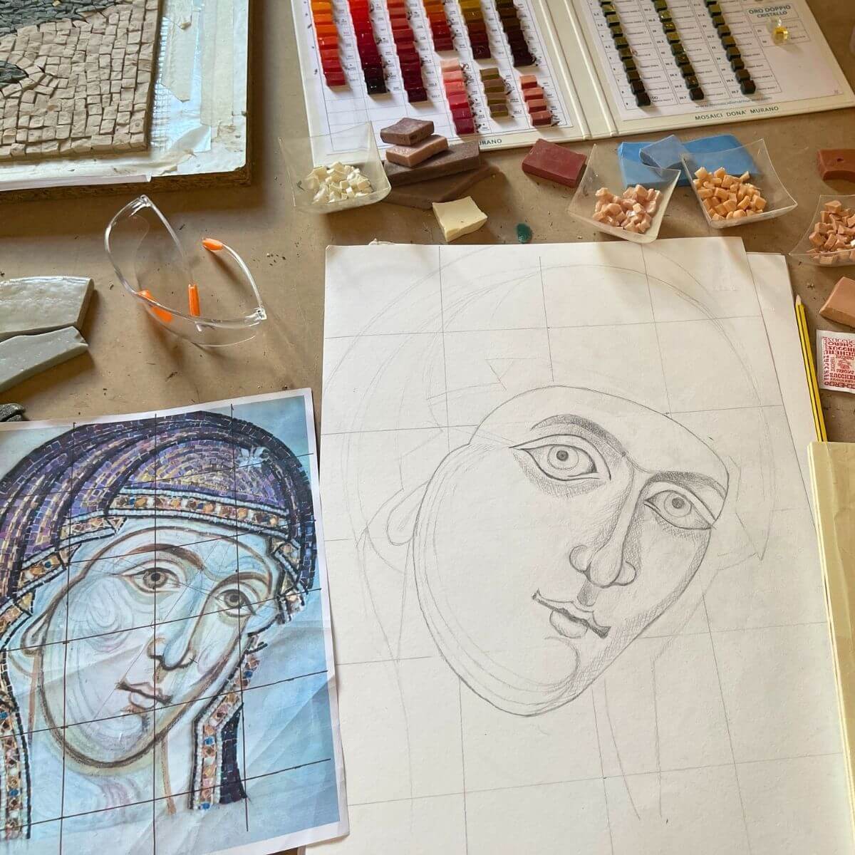 Corso base di Mosaico – REGOLE COMPOSITIVE – 2 giorni (14 ore)