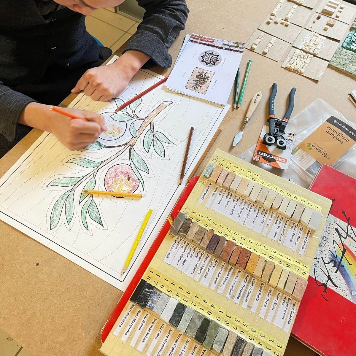 Corso base di Mosaico – REGOLE COMPOSITIVE – 2 giorni (14 ore)