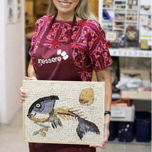 ASAROTON FISH mosaic kit (marble - direct technique)