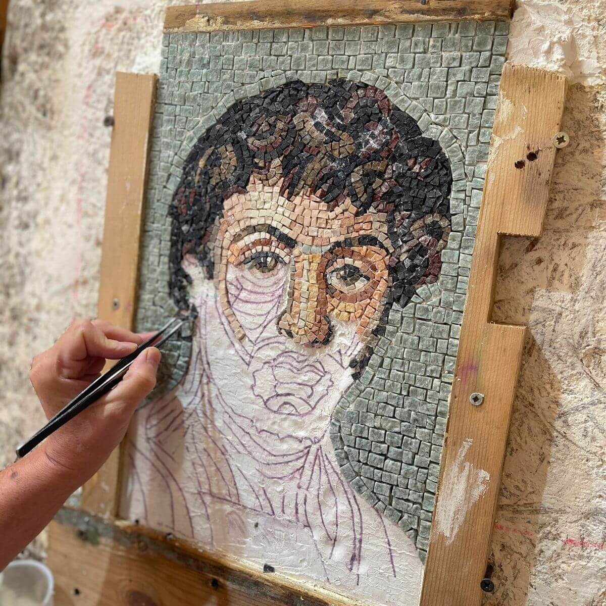 Curso avanzado de MOSAICO – RETRATOS (10 días, 70 horas)