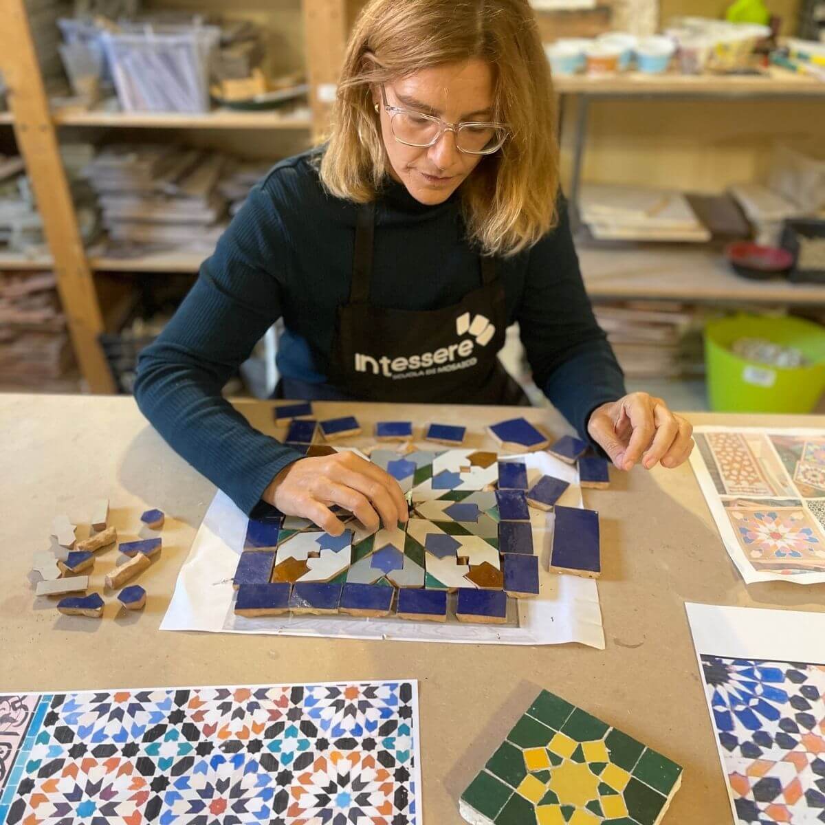 Basic Zellige (Moroccan mosaic) course 3 days (21 hours)