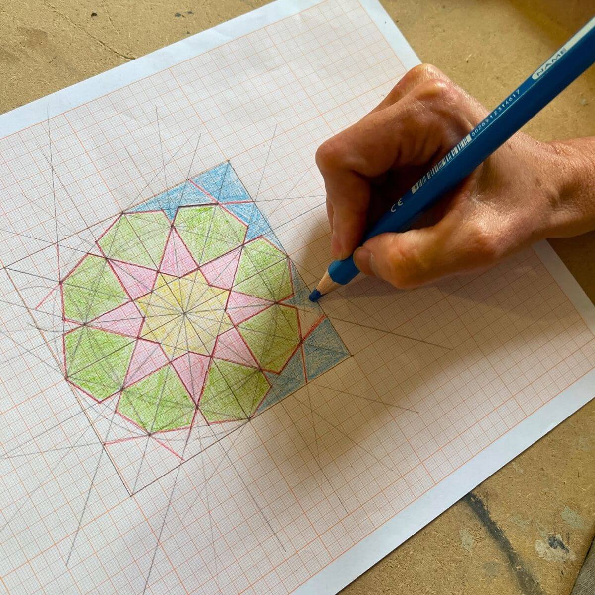 Basic Zellige (Moroccan mosaic) course 3 days (21 hours)