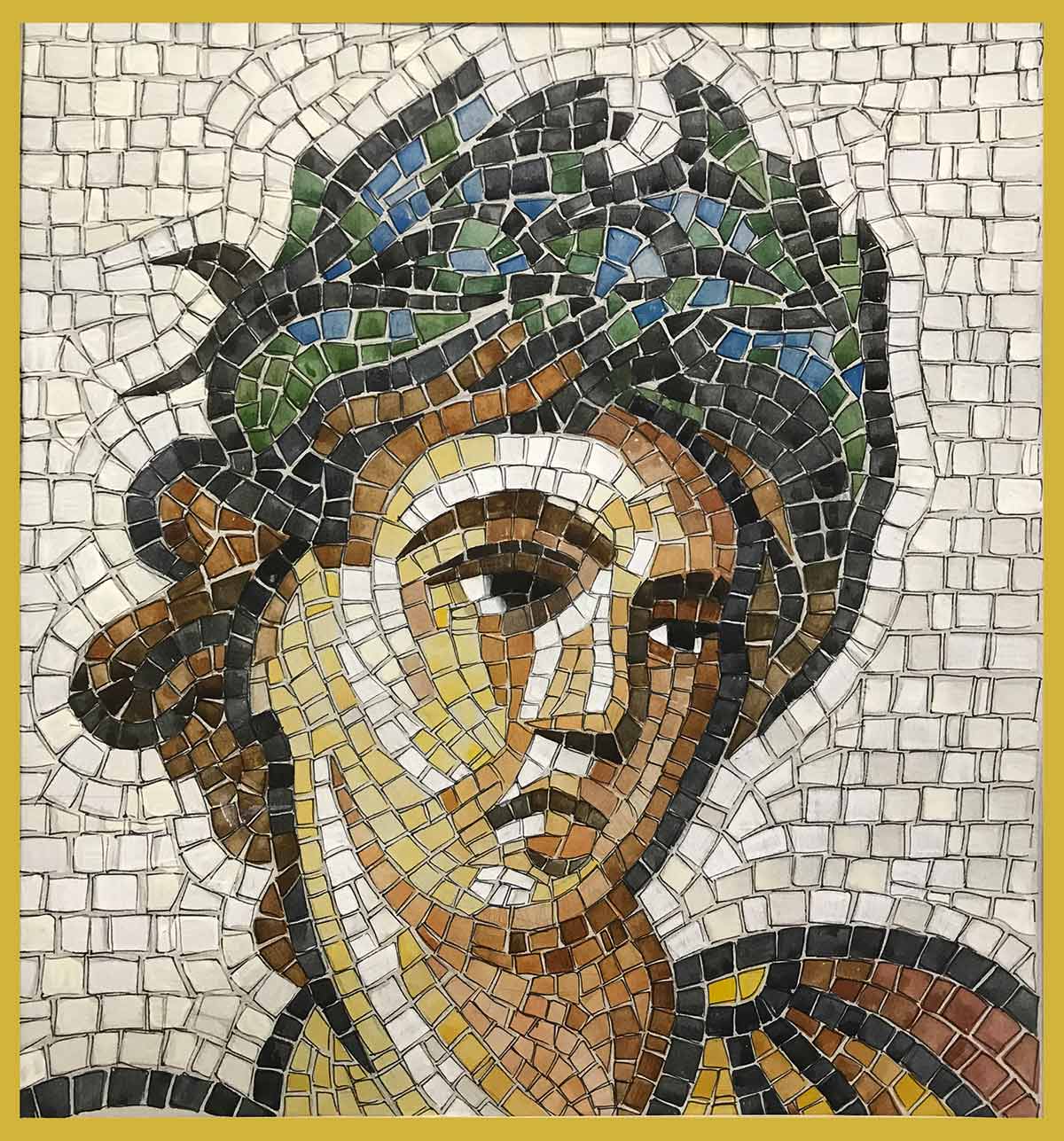 LATE AUTUMN mosaic kit (marble - direct technique)