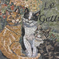 Mosaico di gatti