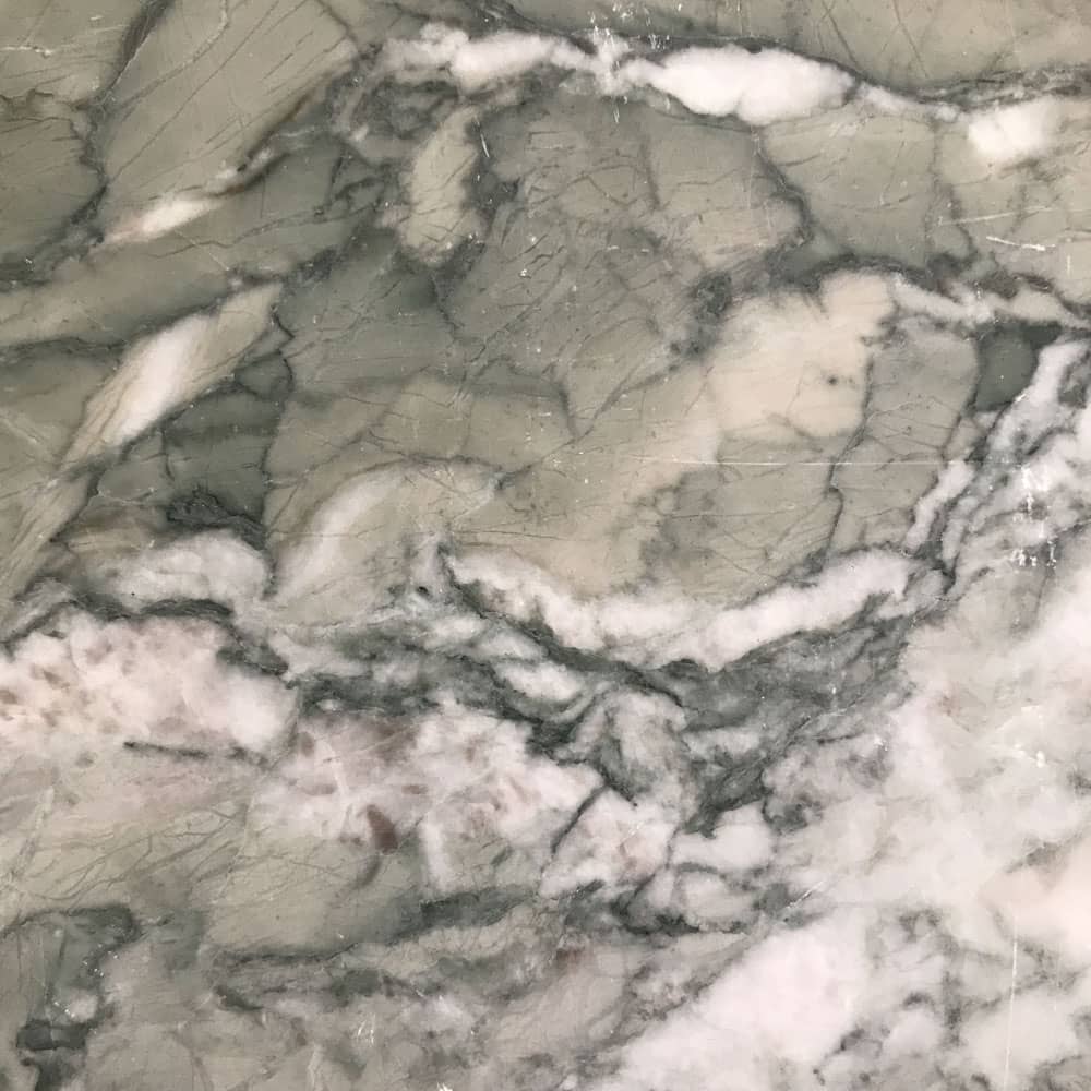 Teselas de marmol Verde cobrizo
