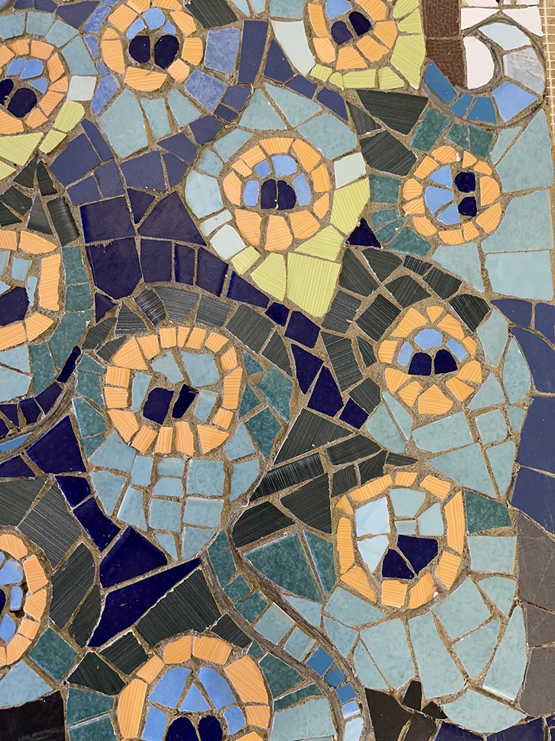 Trencadis or ceramic mosaic video course online