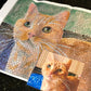kitten mosaic image