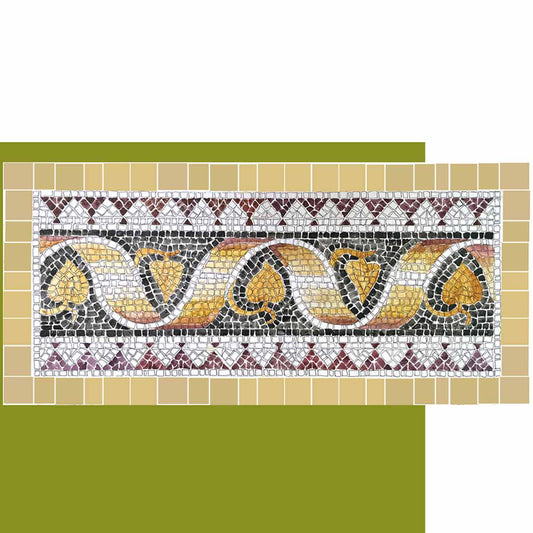 Kit mosaico TAVOLO NASTRO (marmo - tecnica indiretta)